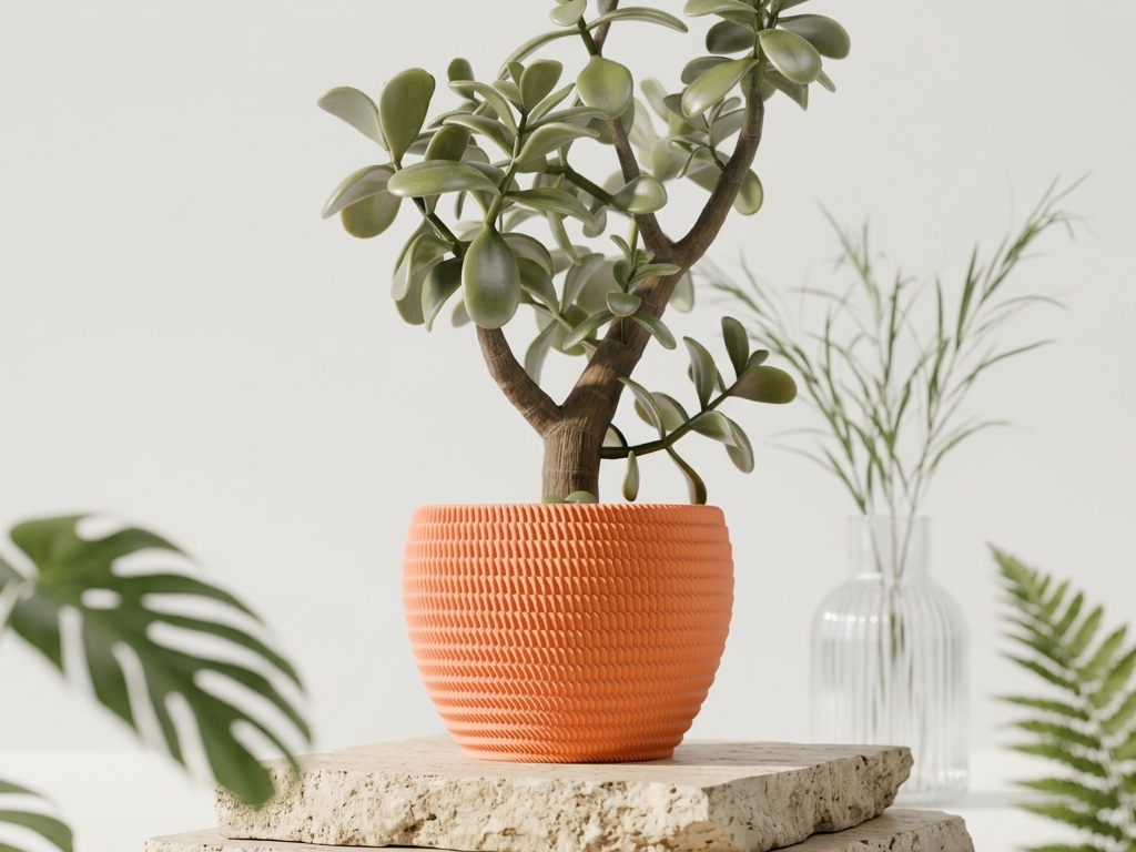 Satisfying Geometric Pattern Planter.
