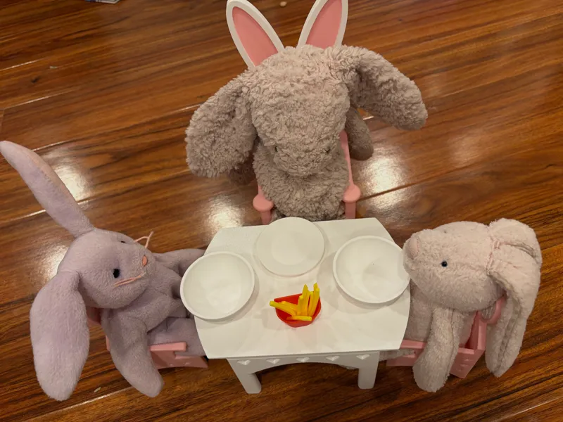 Jellycat Toy furniture - special chairs