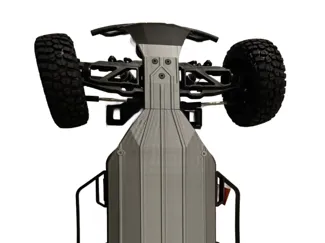 Traxxas Slash 4x4 Fiesta Rally LCG Skid Plate Set