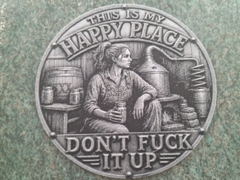 happy moonshiner female