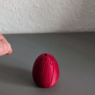 Mechanical Spiral Easter Egg Fidget 