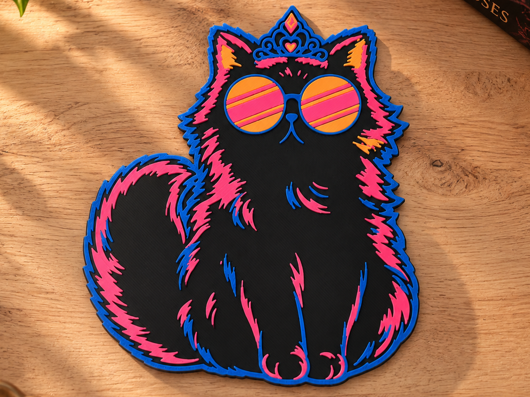 Princess Donut | DCC Inspired Wall Decor - 3D printed Decor, in stock in India