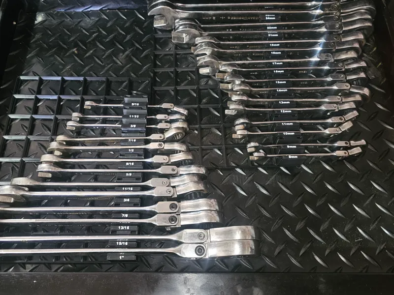 Gridfinity Spanner Holder Micro Edition+Grid 32mm 