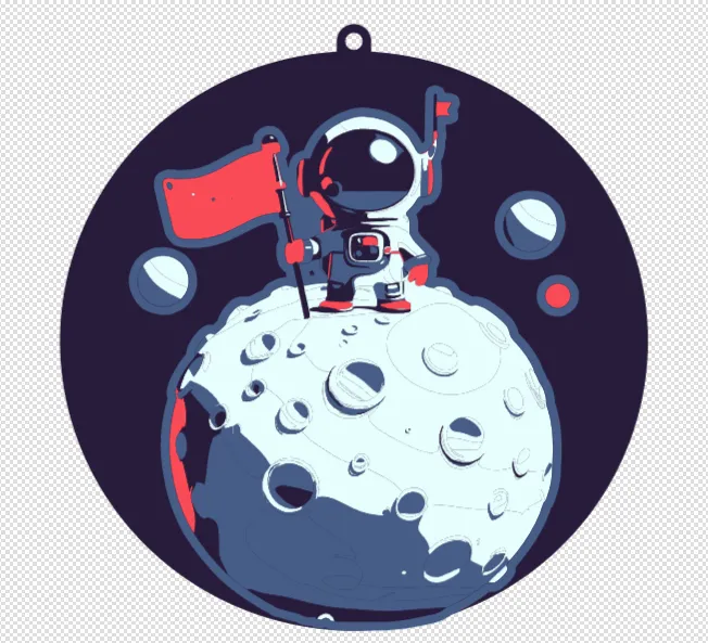 Astronaut Keychain