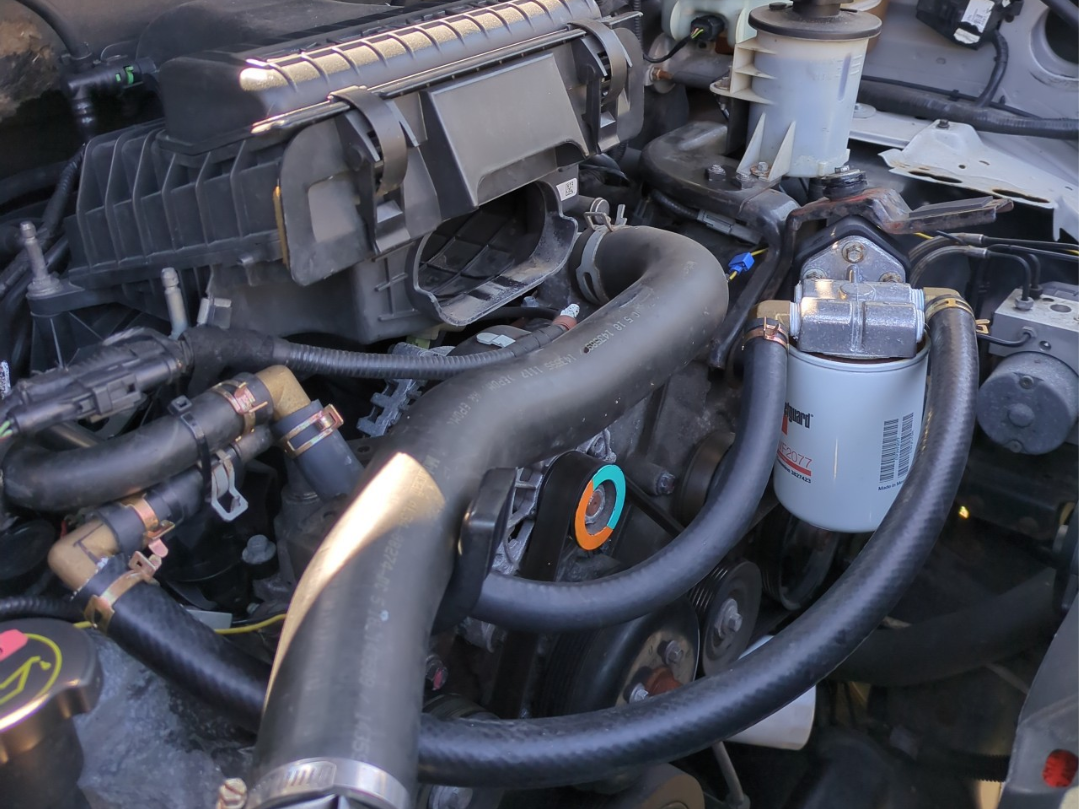5.4L 3V Coolant Filter Bracket - Wix / Fleetguard