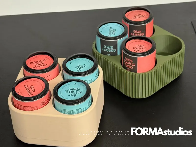 SPIRA – Rotating Spice Organizer | FORMAstudios