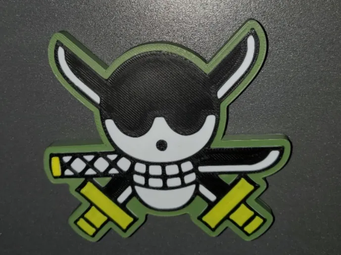 Roronoa Zoro Jolly Roger Magnet