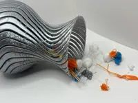 0.2mm layer, 2 walls, 15% infill (V2 with holes)