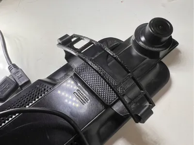 TPU Rubber Rear View Mirror Camera Strap Mount