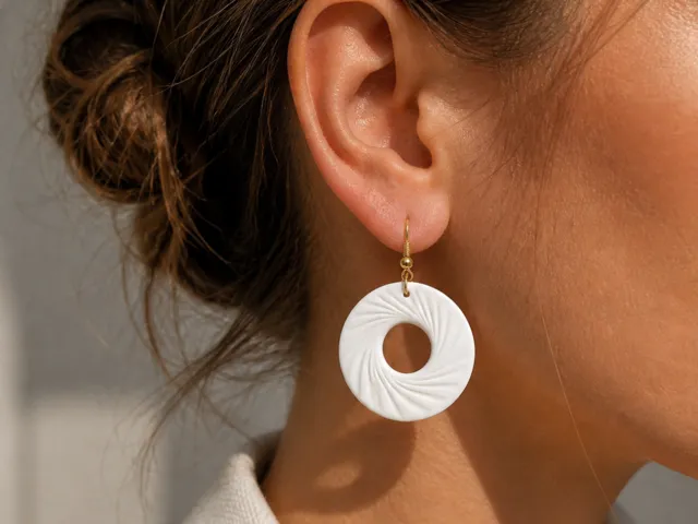 Round Minimal Earrings