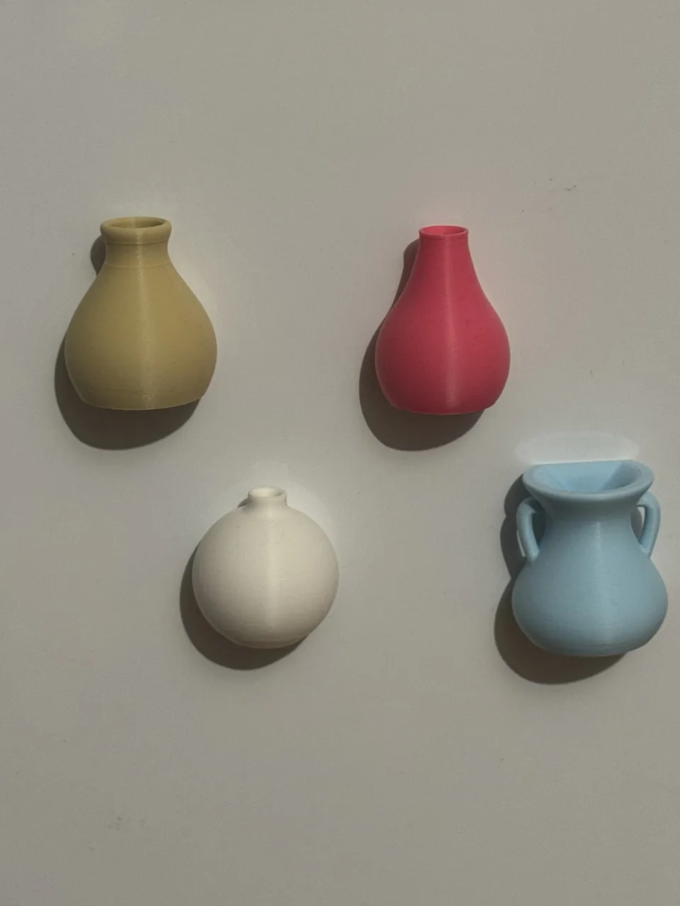 Mini Vase Fridge Magnets view 2