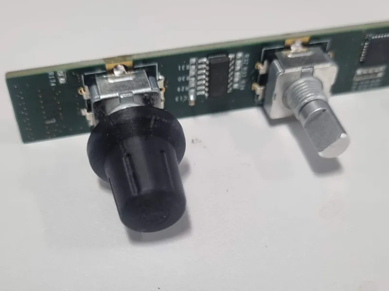 17mm Potentiometer Knob for 6mm Shaft D Type