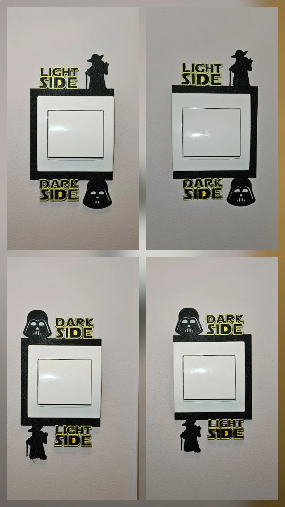 Light Switch tag decor - Star Wars - Free 3D Print Model - MakerWorld