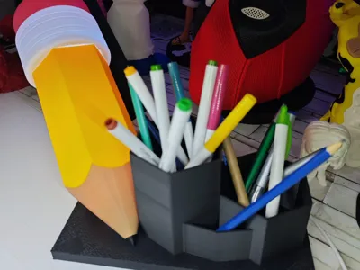Decorative 3D Pen Lamp with LED Strip