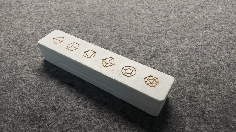 Magnetic Slim D&D Dice Holder