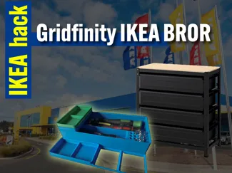 Gridfinity IKEA BROR