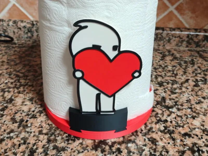 servilletero rollo de cocina regulable