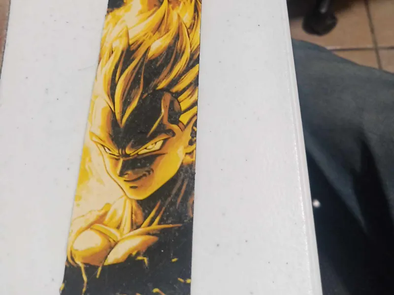 Vegeta SSJ Bookmark - hueforge