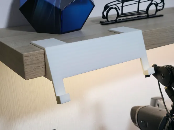 Simple tablet shelf mount (Fire HD 10, 11th gen.)