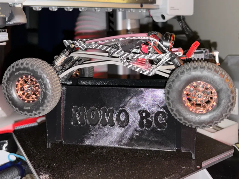 SCX24 & TRX4M CHASSIS AXLE STAND DUAL WHEELBASE