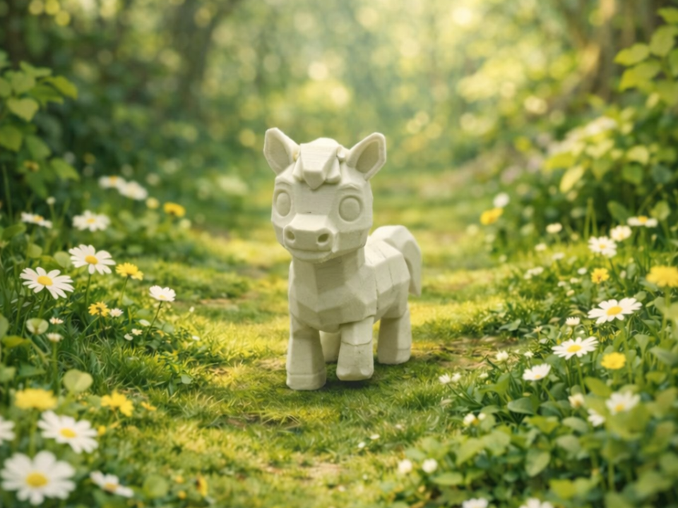 Low Poly Horse