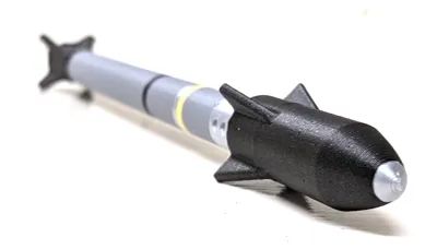 3Dプリント ミサイルペン｜伝説のAIM-9シーカーミサイル - 無料3D
