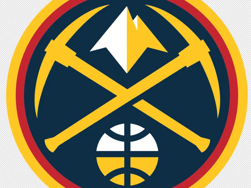 DENVER NUGGETS WALL LOGO