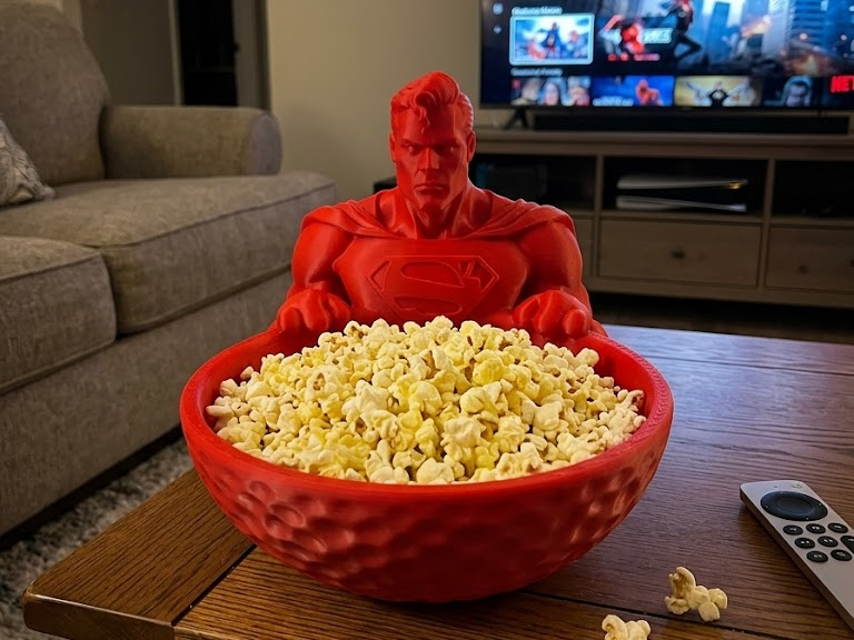 Superman Popcorn / Snack Bowl