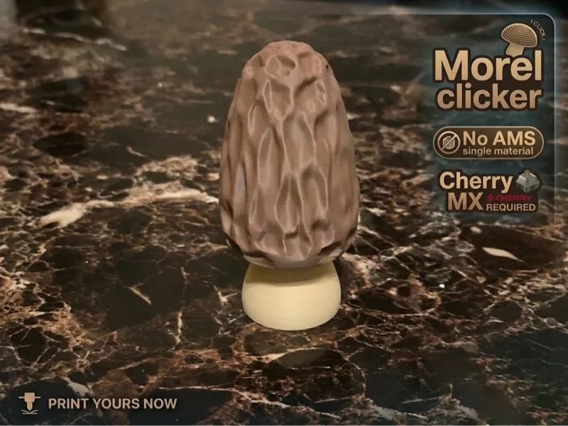 Mushroom Clicker - Morel | NO AMS option