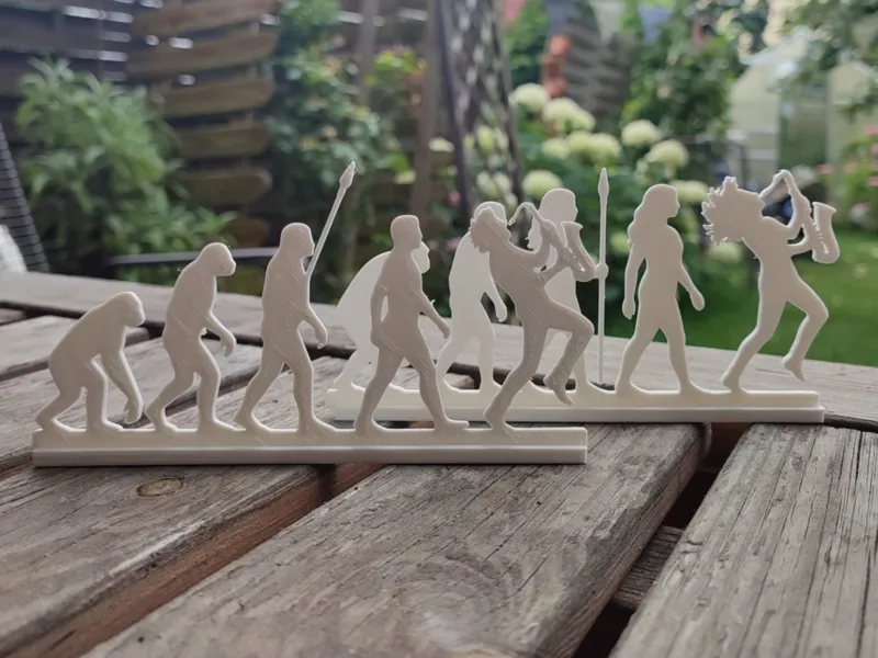 Human Evolution – From Ape to Saxophone Player