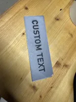 Custom Text Plate