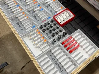 Gridfinity Endmill Organizer