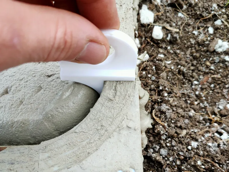 Outils de lissage ciment/béton
