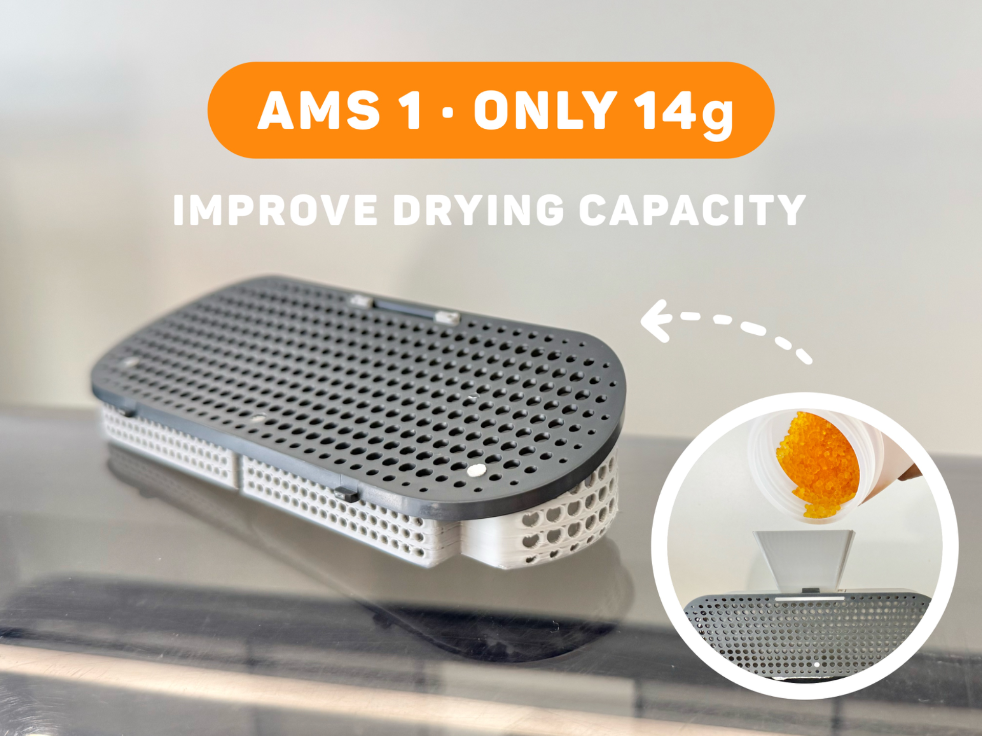 AMS Desiccant Tray