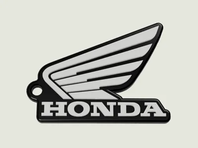 Honda motorcycle keychain