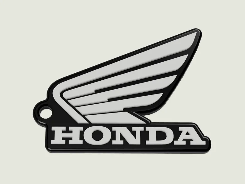Honda motorcycle keychain