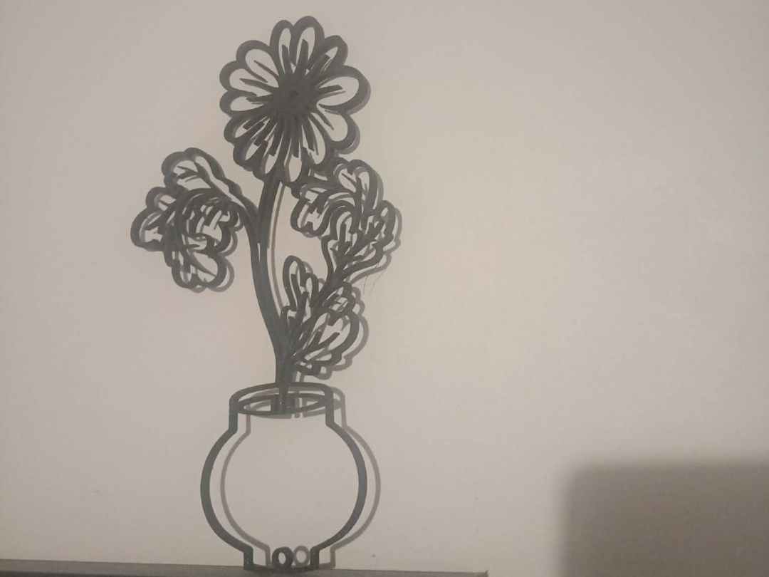 Spring flowers in a pot