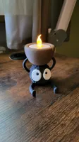 0.16mm, 2 walls, Scaled Fuzzy Basket for Tealight KC008