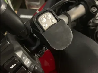 garage remote holder for 22mm Motorcycle handlebar