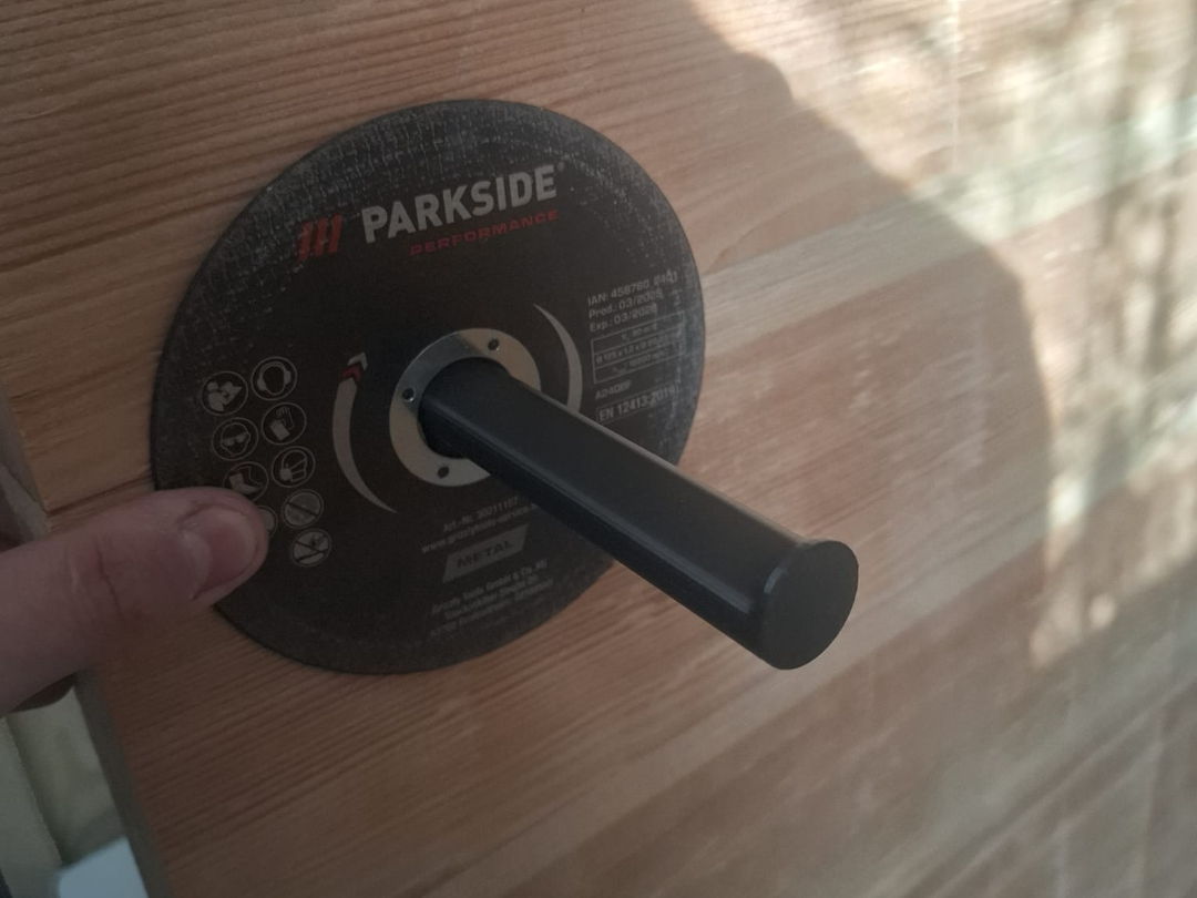 Angle Grinder Disc Wall Mount