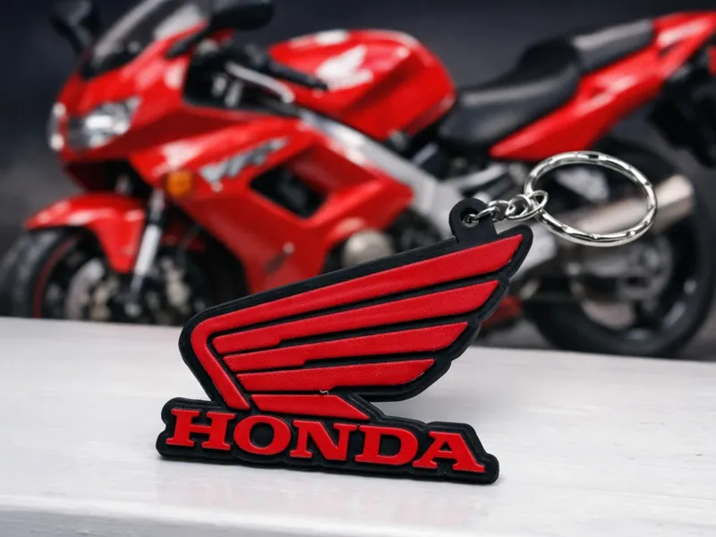 Honda Motorcycle Keychain