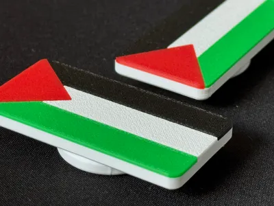 Palestine Flag Magnetic Pin
