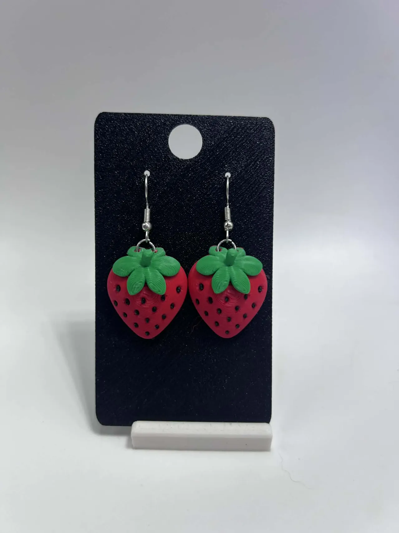 Strawberry Earrings view 2