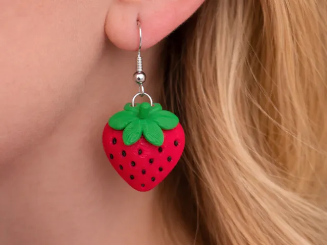 Strawberry Earrings