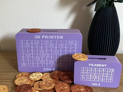 Savings Challenge - Piggy Bank/Money Box
