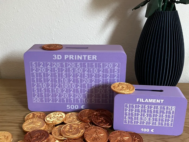 Savings Challenge - Piggy Bank/Money Box