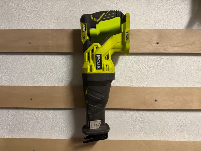 Ryobi Reciprocating Saw French Cleat Holder