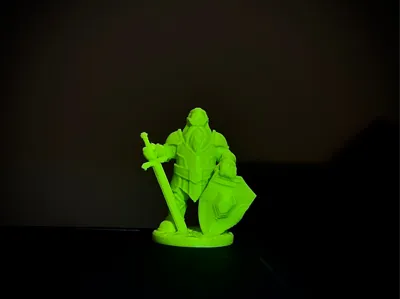 Ironbound Sentinel – Dwarf Warrior D&D 35mm