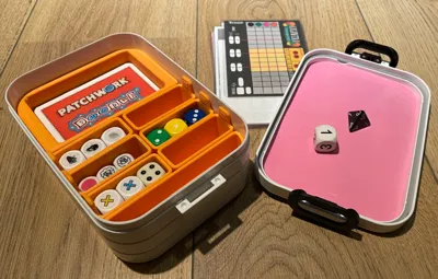 Mepal lunch box dice games inlay 