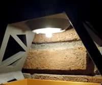 Lamp cover for 46mm and 56mm holes